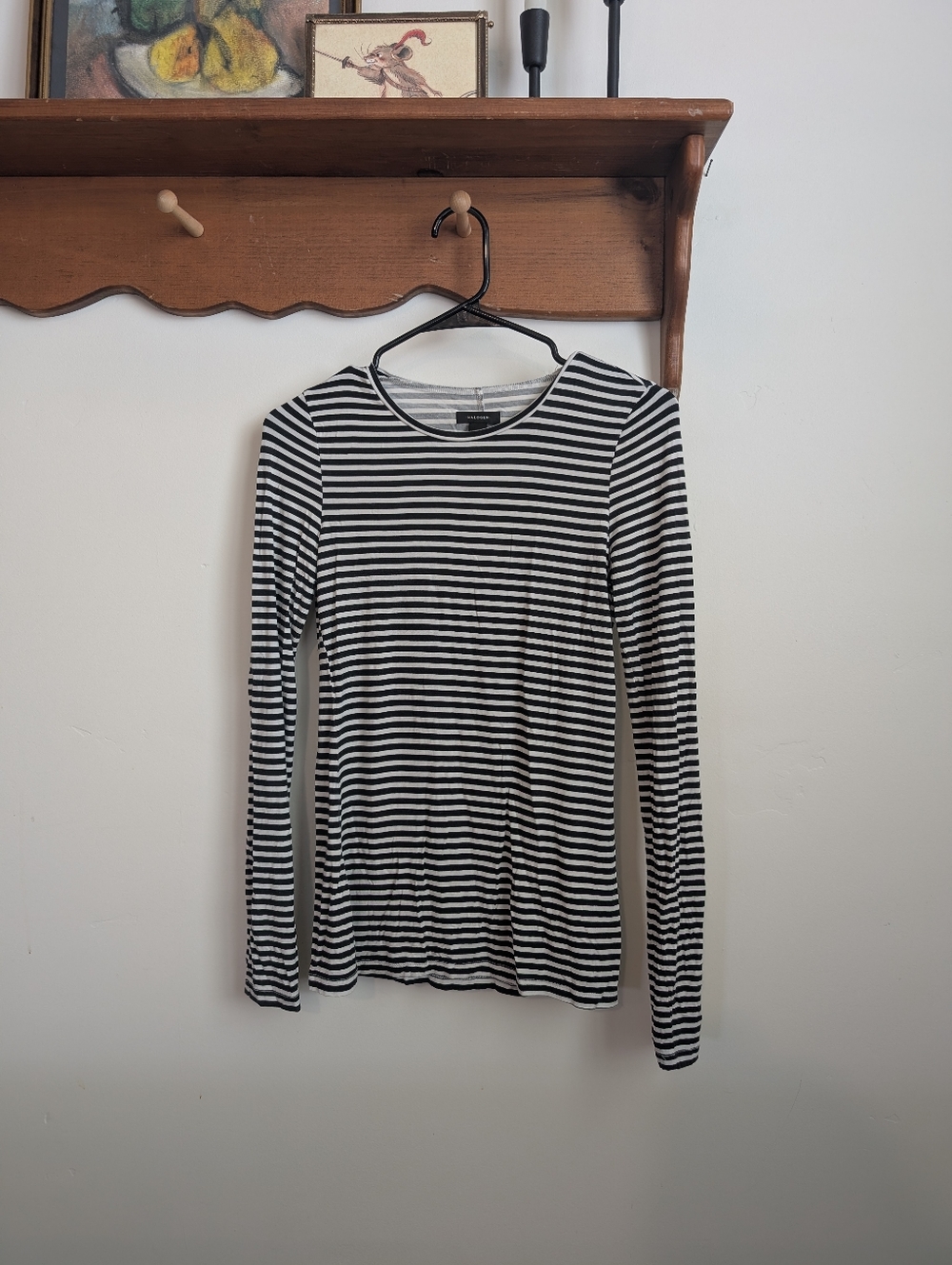Halogen Striped Long Sleeve Shirt